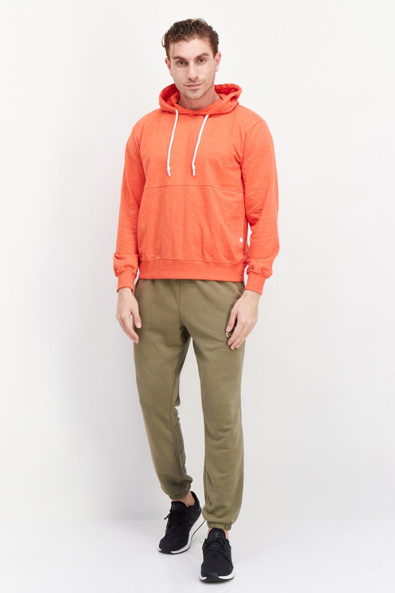 Sovereign Code هودي للرجال بتصميم تلوين، أحمر فاتح - Image 3