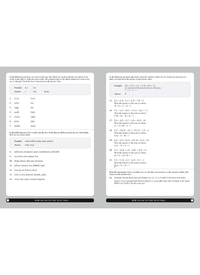 null - 11+ Verbal Reasoning Practice Papers Book 2: For the 2023 Gl Assessment Tests - Image 1