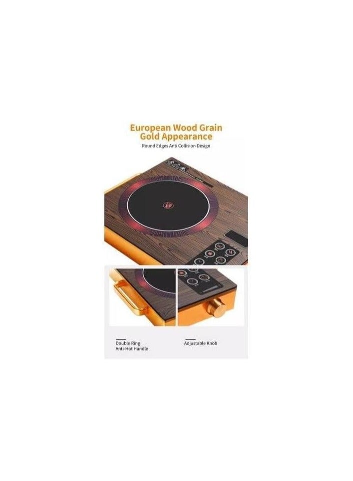 A digital infrared sensor and digital timer, a single digital sensor stove, an LED display, and a unique, dark wood-colored Mr. Sydney design efficiently fulfill today's attendance requirements. - Image 2