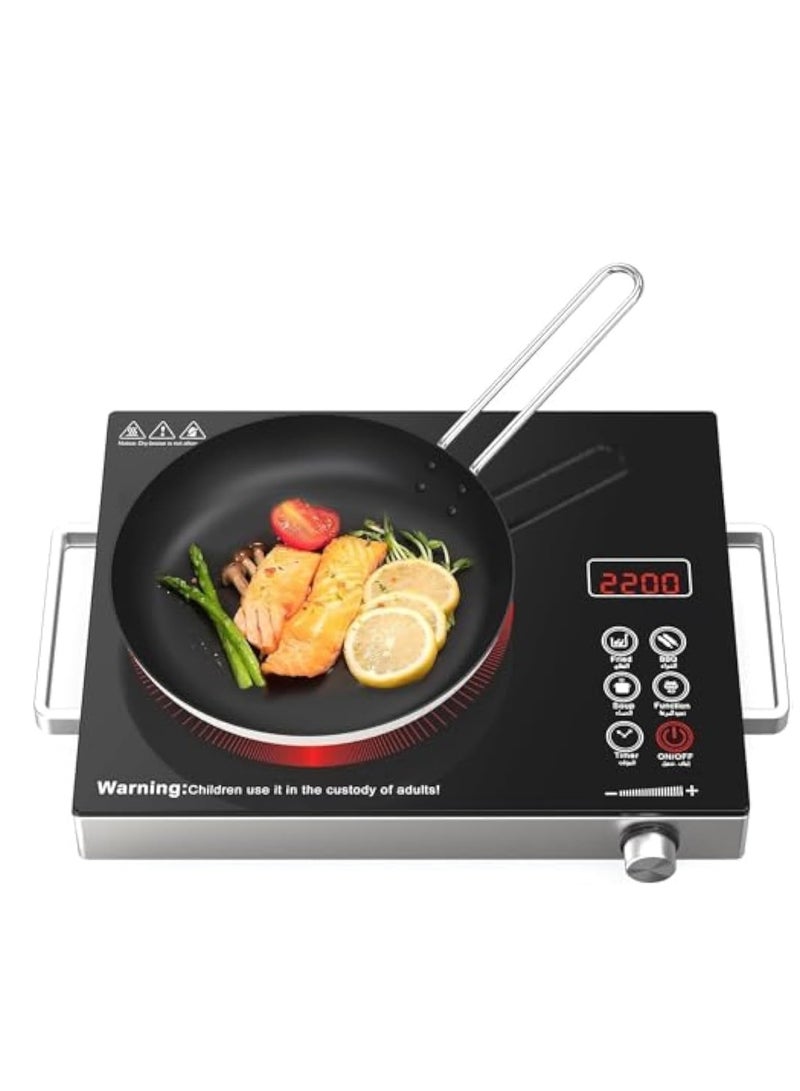 A digital infrared sensor and digital timer, a single digital sensor stove, an LED display, and a unique, dark wood-colored Mr. Sydney design efficiently fulfill today's attendance requirements. - Image 1