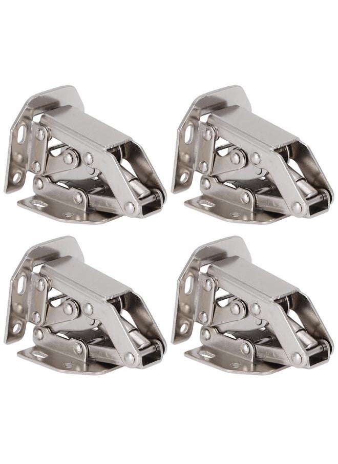 Thoraya 4Set Cabinet Hinges Bridge Shaped Door Hinge Kit for Cupboard Closet Wardrobe Furniture  - Image 2
