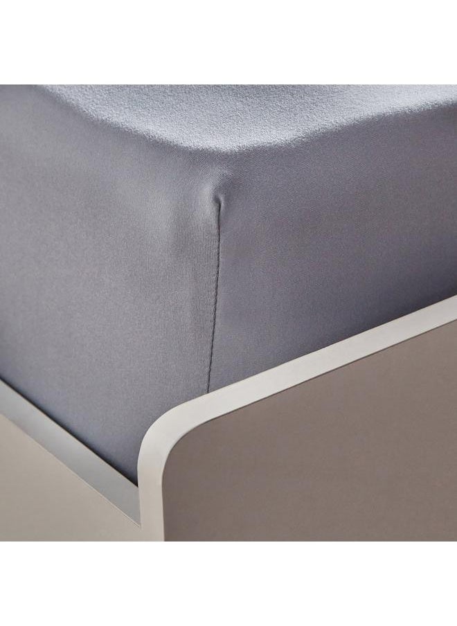 Home Box Micro Jersey Single Fitted Sheet 90X200 Plus 30 Cm  - Image 4