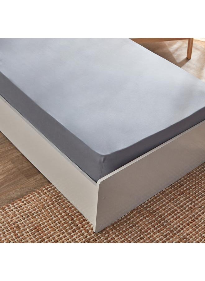 Home Box Micro Jersey Single Fitted Sheet 90X200 Plus 30 Cm  - Image 3