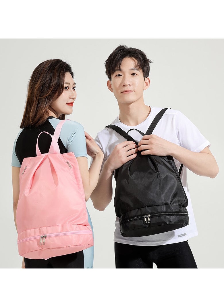 AUTOYSUR Gym Backpack Waterproof Swimming Backpack with Shoe Compartment & Wet Pocket, Sports Travel Backpack Small Gym Bag  - Image 4