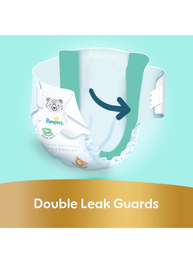 إيروريكس حفاضات بامبرز ألتيميت كومفورت مقاس 7 (15+ كجم) 35 قطعة، غسول جديد ومحسن غني بصبار الألوفيرا وفيتامين هـ، حماية مزدوجة من التسرب لحماية 100% - Image 5