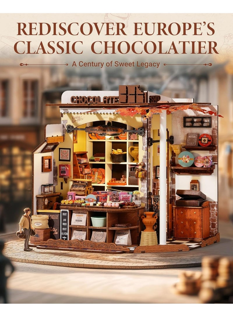 روبوتايم رولايف منزل شوكولاتة هنري المصغر DIY DG174 - Image 5