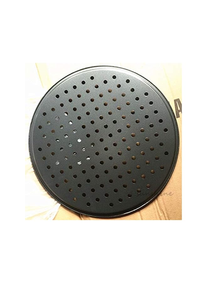 S-TOP Carbon Steel Nonstick Pizza Baking Pan Tray 32cm Pizza Plate Dishes Holder Bakeware Home Kitchen Baking Tools Accessories - Image 2