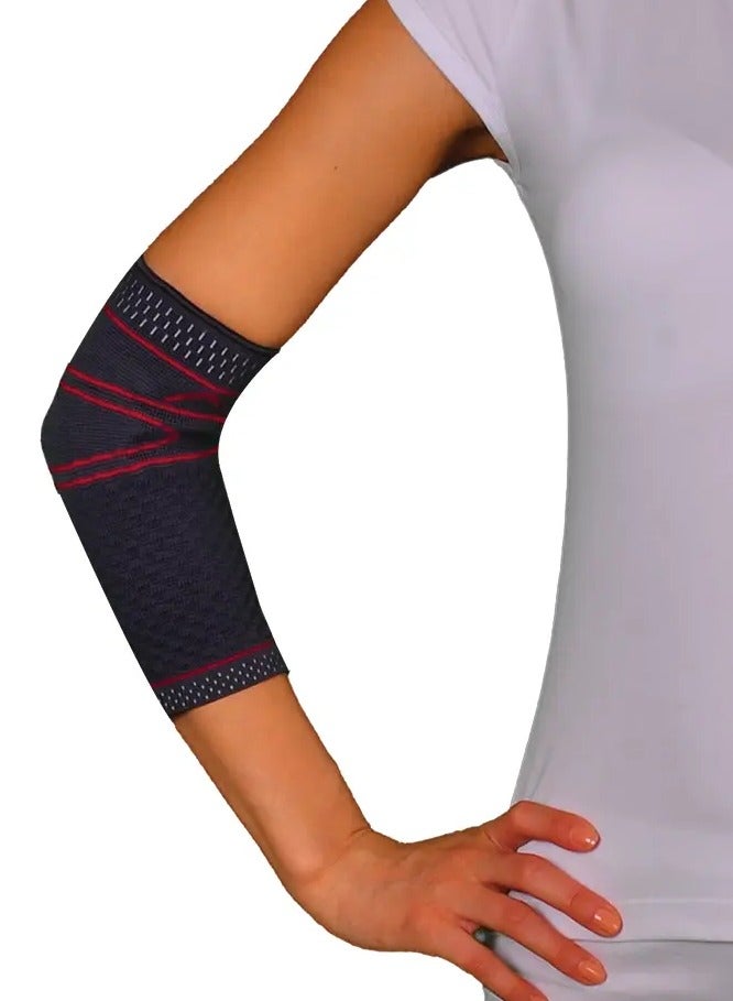 AID PLUS Elastical Elbow Support (Small) – Premium, Flexible Elbow Brace for Joint Stability, Pain Relief & Injury Prevention | Comfortable All-Day Wear | SKU: 60268