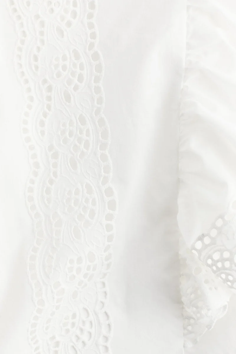 اتش اند ام Broderie anglaise blouse