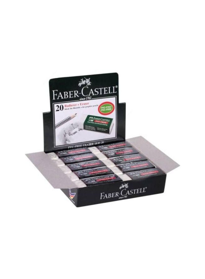 Eraser Pvc-Free Box Of 20
