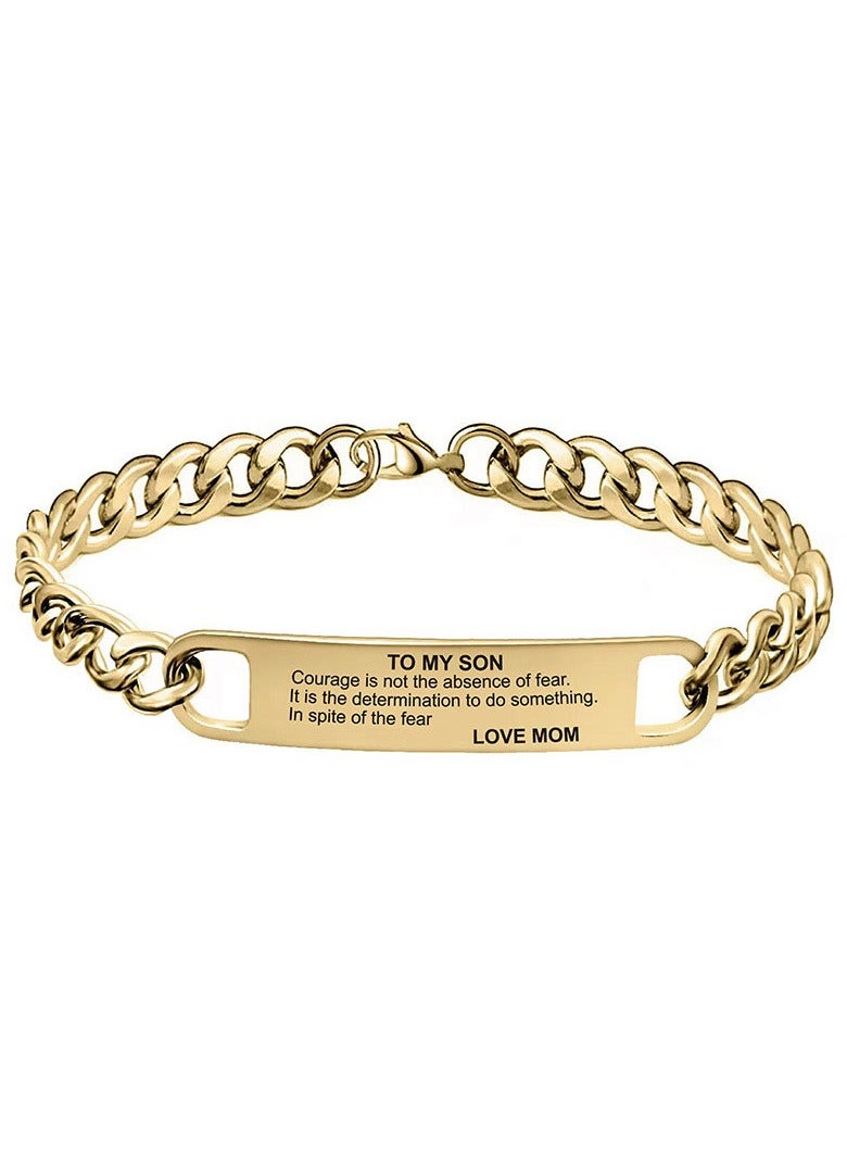 Mark Fairwhale Father's Day Gift Titanium Steel Bracelet 20CM 