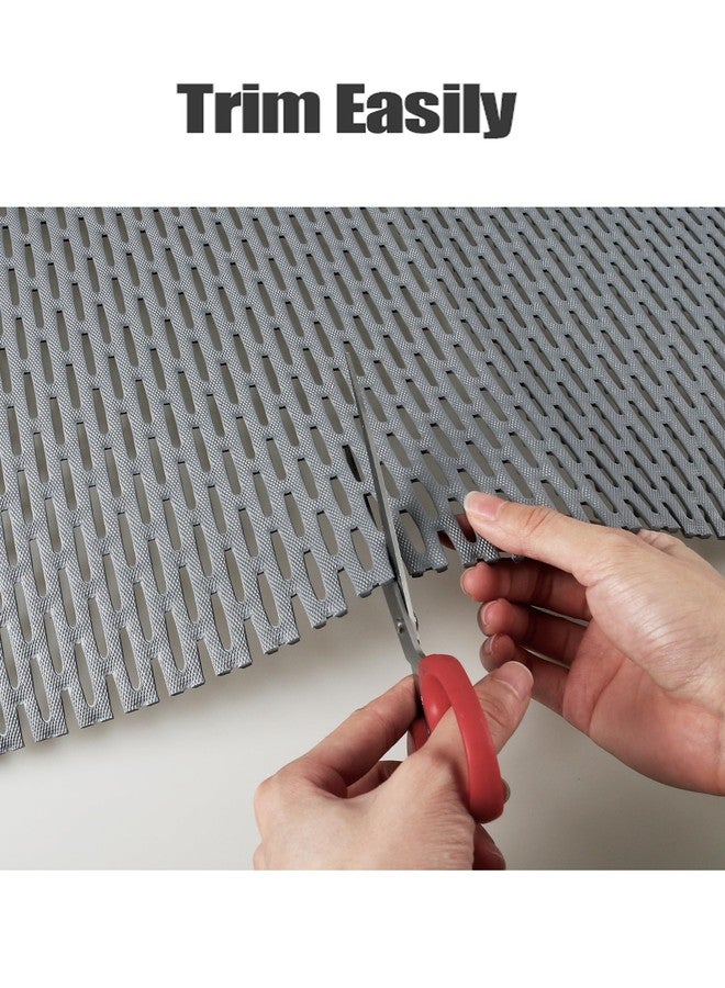 Yonala Large Anti Slip Shower Mat - Yonala 39.4" x 31.5" Non Slip Shower Mat for Inside Shower, Trimmable PVC Shower Floor Mat for Shower Stall, Bathroom, Tub, Quick Drying Matt - Image 5
