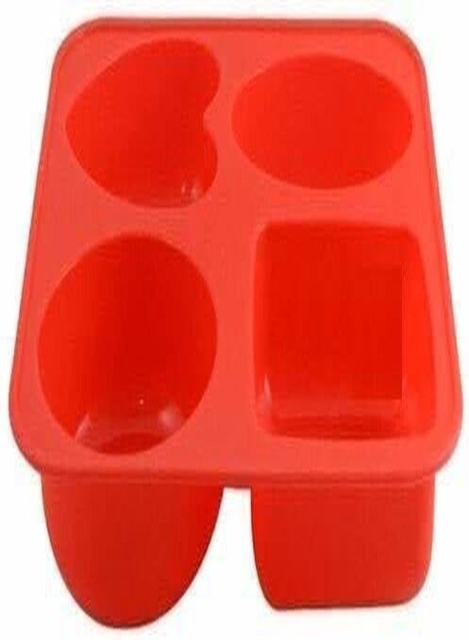 KITCHOOK Silicone Chocolate Mould 4 (Pack of 1) AJ 341 - Image 2