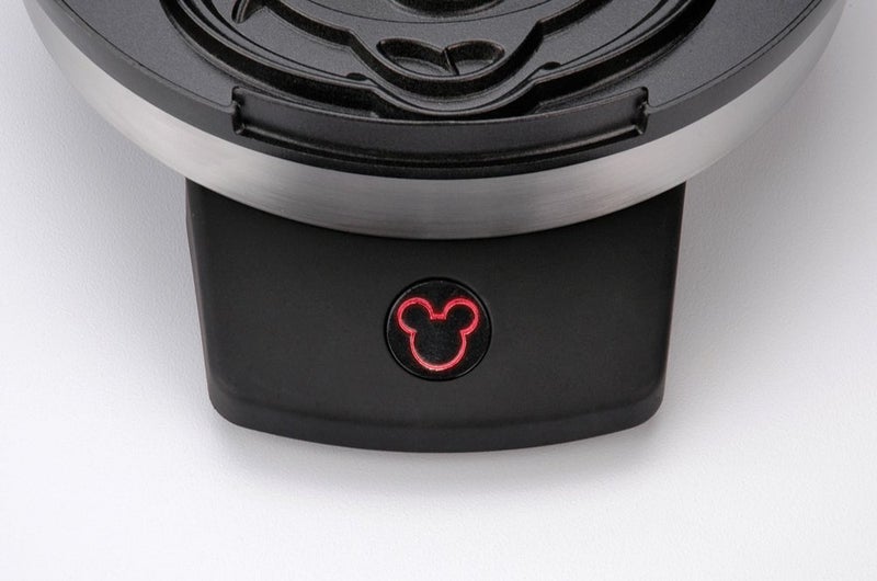 Disney Disney Mickey Mouse Waffle Maker by Select Brands - Premium Mickey Mouse Kitchen Appliance - Disney Kitchen Appliances - 7" Waffles, Red  - Image 4