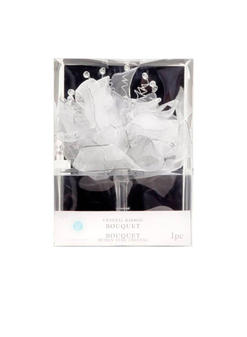 باقة الشريط مع حبات الكريستال 8 مم - Image 2