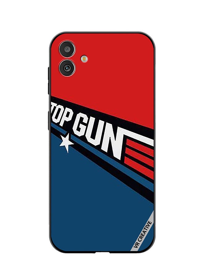 VR CREATIVE Protective Case Cover For Samsung Galaxy M13 5G Top Gun Theme Design Multicolour - Image 1