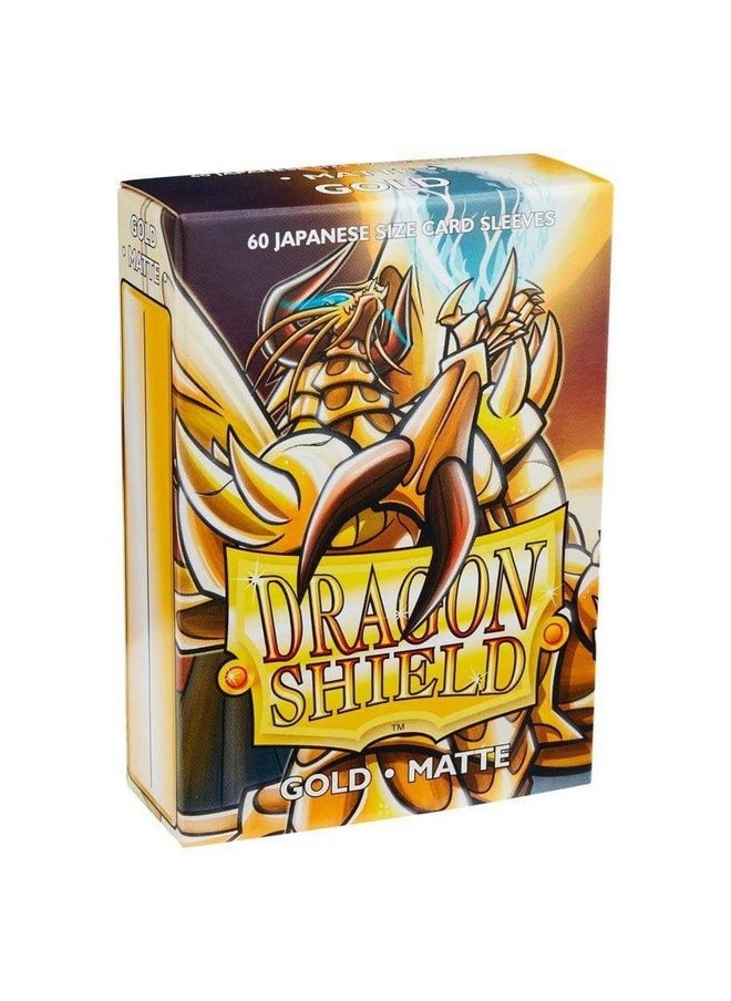 dragon shield - Matte Mini Japanese White 60 Ct Card Sleeves Individual Pack - Image 1