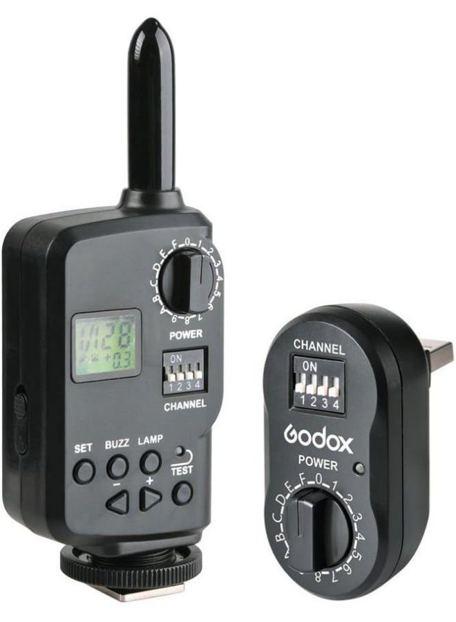 GODOX FT-16 Wireless Flash Trigger Set with Receiver – 433MHz 16 Channels Remote Transmitter Compatible with Godox AD180 AD360 AD360II QT QS GT GS Gemini Series Studio Strobe Speedlite - Image 1