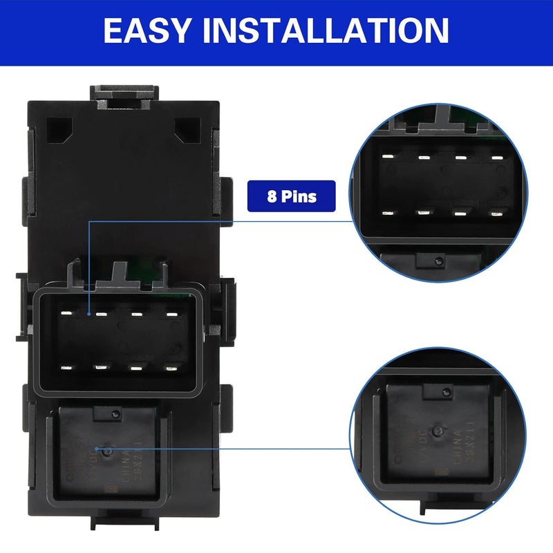 LCWRGS 3pcs Power Window Control Switch for Chevy & GMC - Image 4