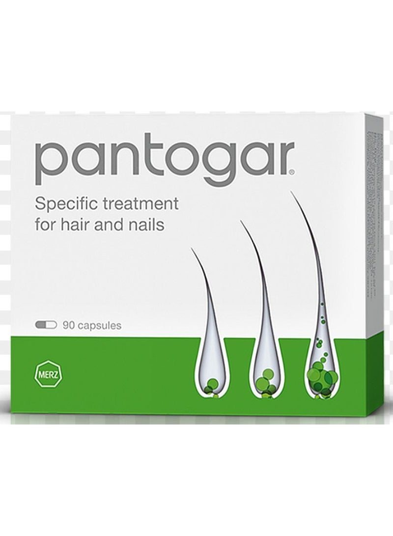 Pantogar Hair & Nail Growth Capsules, Pack of 90's