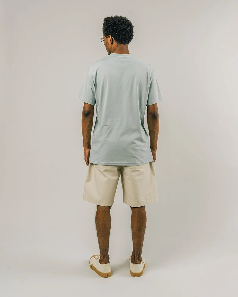 Brava Fabrics Agua De Coco T-Shirt Mist 100% Organic Cotton