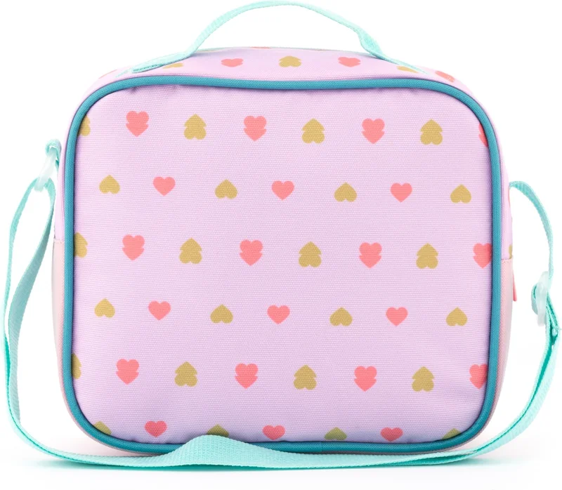 يونايتد كولورز أوف بينتيون Heart Detailed Girls Lunch Bag