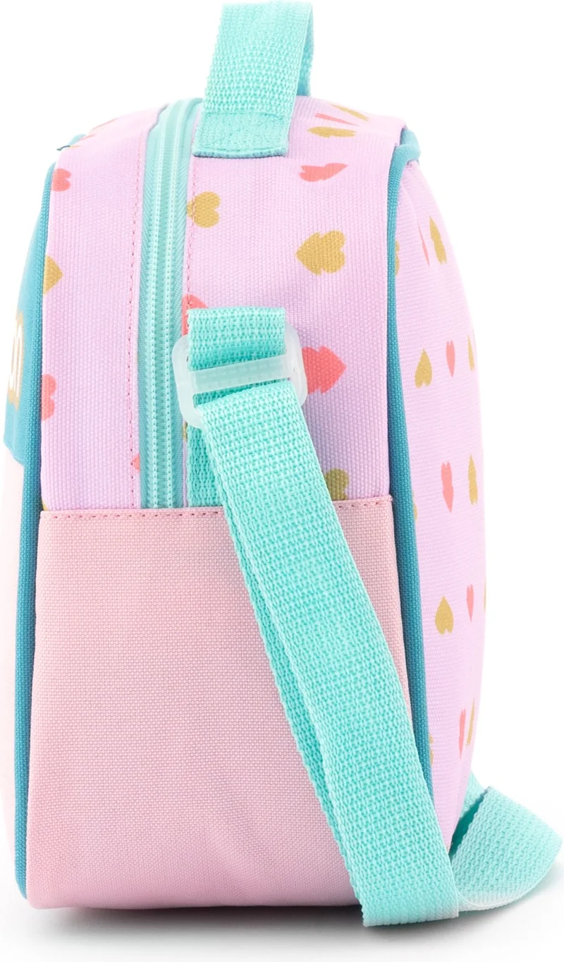 يونايتد كولورز أوف بينتيون Heart Detailed Girls Lunch Bag