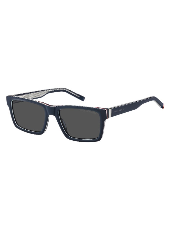 TOMMY HILFIGER TH 2309/S Sunglasses Blue Rectangular - Image 1