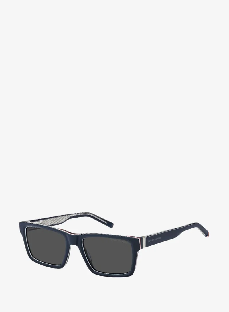 TOMMY HILFIGER TH 2309/S Sunglasses Blue Rectangular