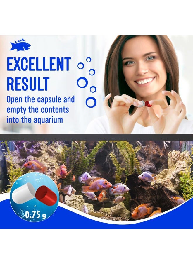 Beseder Bio Starter. Aquarium Booster. Fish Tank Water Cleaner. Digester of Excess nutrients. Makes Water Healthy, Reduces The Amount of Nitrite and Ammonia. Reduces The Need for Aquarium Cleaning. - Image 4