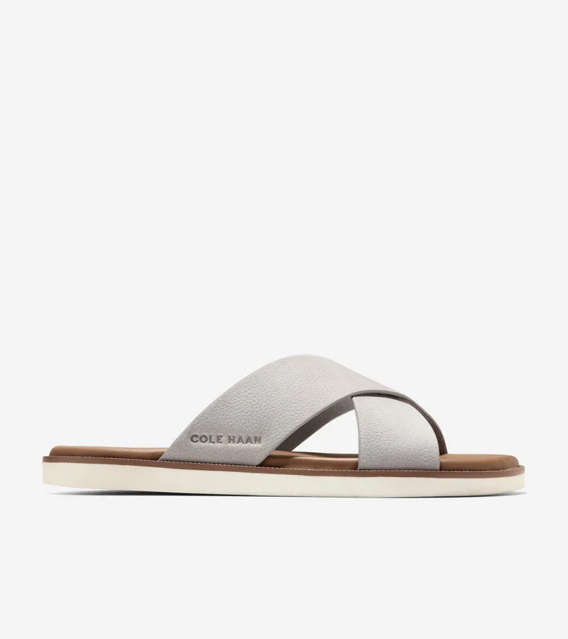 كول هان Men's Nantucket Cross Strap Sandals