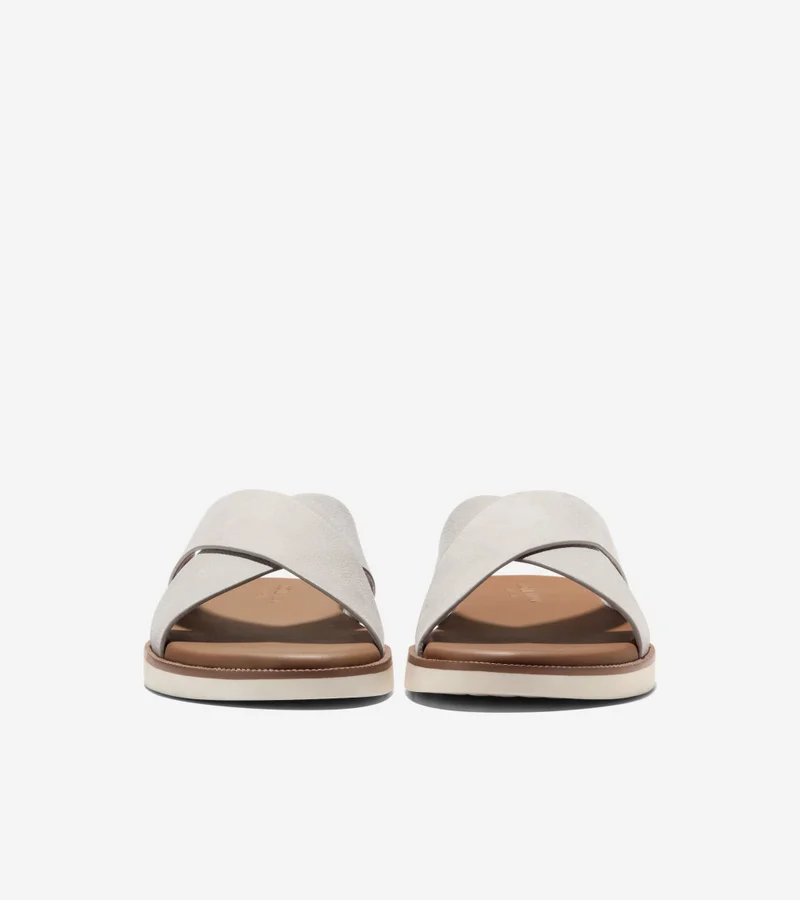 كول هان Men's Nantucket Cross Strap Sandals