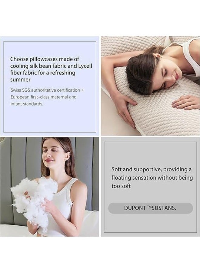 Removable and Adjustable Double Wedge Maternity Pillow For Pregnant Women Supporting Back - Image 5