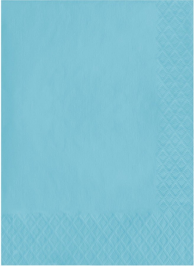 Creative Converting Party Decorations 2-Ply Luncheon Napkins, Party Supplies, One Size, Pastel Blue, 50ct - Image 1