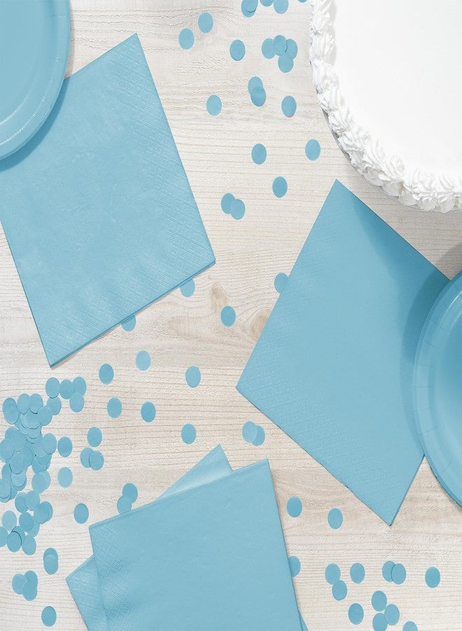 Creative Converting Party Decorations 2-Ply Luncheon Napkins, Party Supplies, One Size, Pastel Blue, 50ct - Image 4