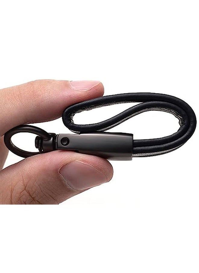 HY Bikte Genuine Leather Key Chain Suit with screwdriver for Jeep Car Fob Keychain Wrangler Compass Cherokee Renegade Patriot Grand Commander  - Image 4