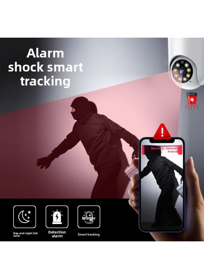 Generic Wireless Home Security Camera V380 Pet Monitor WiFi Remote Control Infrared Pan Tilt HD 1080p With Microphone For Home Safety-Body Color:Q93 English 100 Taiwan Cross Border  - Image 4