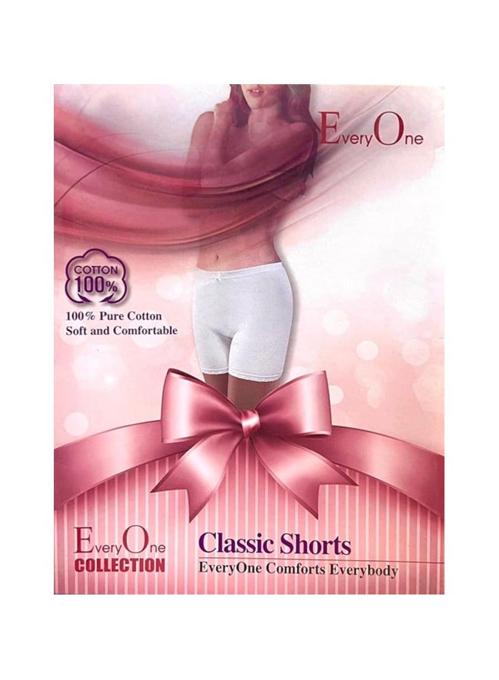 Everyone (PACK OF 3)Girls White Brief cotton underwear boxer brief soft combed cotton shorts for kids girl(15-16 years) - Image 2