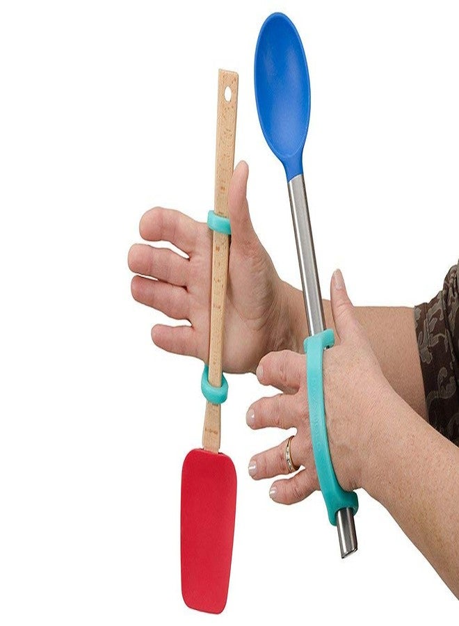 EazyHold Silicone Adaptive Aid (Infant to Adult) for Limited Hand Function, Poor Grip, Limb Loss, Cerebral Palsy, Stroke, Tremors, Arthritis, ALS. (Therapist -Teacher 7 Pack) - Image 5