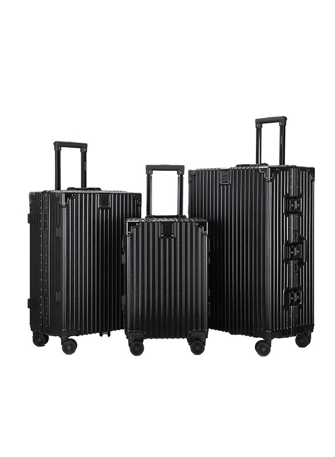 VIPTOUR 3 PCS Suitcase Luggage Set – Durable Travel Luggage Trolley Bag with TSA Lock, 360° Spinner Wheels, and Aluminum Alloy Handle - Image 1