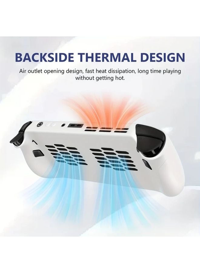 غطاء حماية لينوفو ليجيون جو إس - أسود - سيليكون ناعم مضاد للسقوط بتغطية كاملة - Image 5