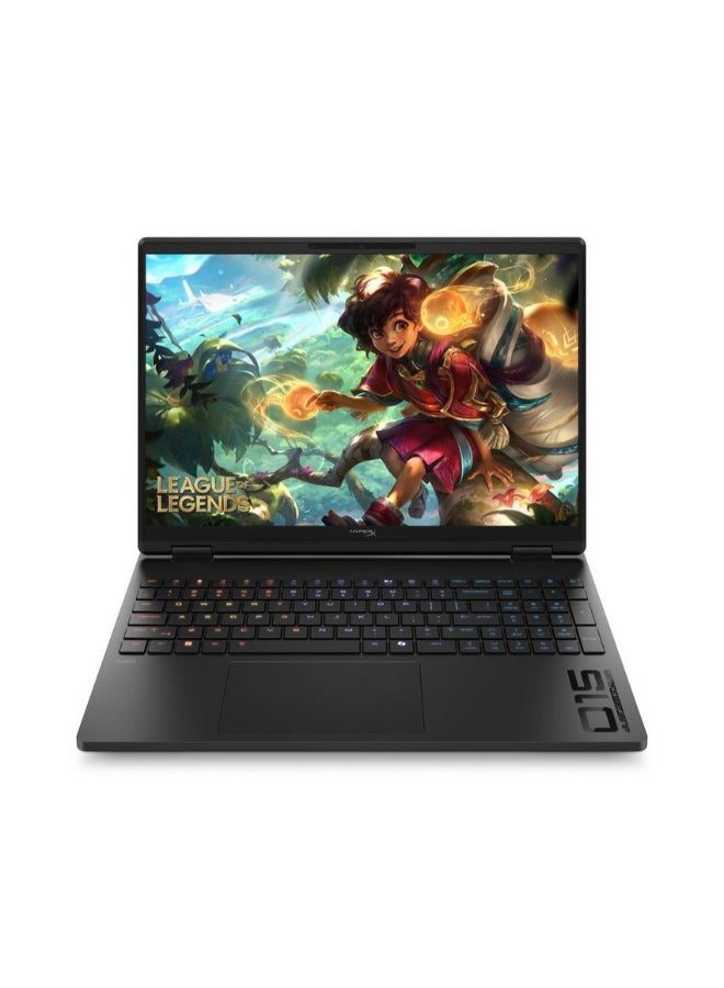 HP Gaming Laptop With  15.3 WQXGA (2560x1600) 180Hz Display, AMD Ryzen 9-8940HX Processor/16GB RAM DDR5/1TB SSD/8GB NVIDIA GeForce RTX 5070 Graphics/Windows 11 Home/ English/Arabic Shadow Black - Image 1