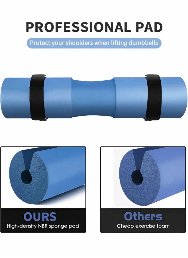 GROIC - Barbell Pad Squat Pad for Lunges and Squats,Hip Thrust Pad for Standard and Olympic Bars,Provides Cushion to Neck and Shoulders While Training - Image 1