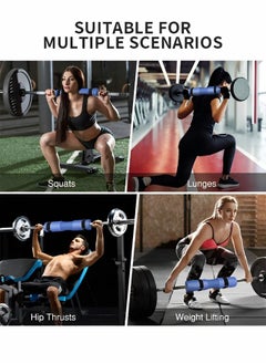 GROIC Barbell Pad Squat Pad for Lunges and Squats,Hip Thrust Pad for Standard and Olympic Bars,Provides Cushion to Neck and Shoulders While Training  - Image 4