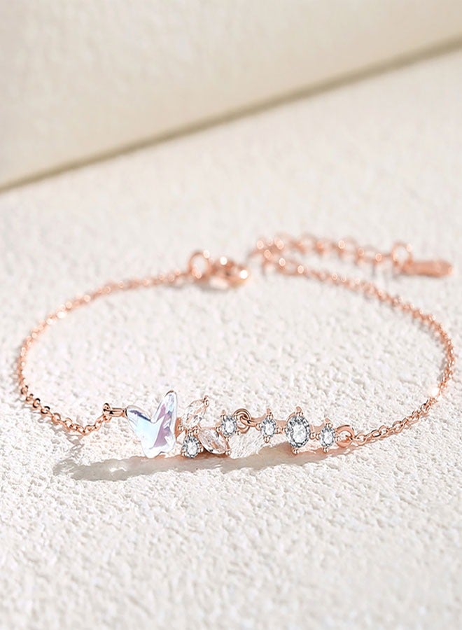 وهاواي 925 Sterling Silver Bracelet for Women Adjustable Hanging Pieces Bracelet & Bangles Birthday Mothers Day Jewelry Gifts for Mom Girlfriend Length 17+4cm - Image 3