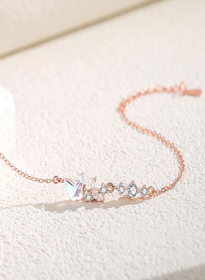 وهاواي 925 Sterling Silver Bracelet for Women Adjustable Hanging Pieces Bracelet & Bangles Birthday Mothers Day Jewelry Gifts for Mom Girlfriend Length 17+4cm - Image 4