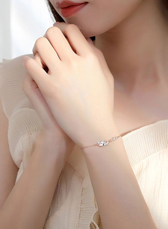 وهاواي 925 Sterling Silver Bracelet for Women Adjustable Hanging Pieces Bracelet & Bangles Birthday Mothers Day Jewelry Gifts for Mom Girlfriend Length 17+4cm - Image 5