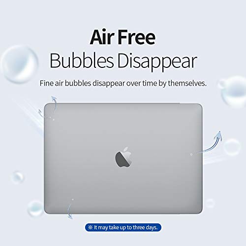 skoko Easy Intall Version Skin Protector Matte Transparent Film Compatible with MacBook Air 13 inch M2 / M3 / M4 2022~2024/2025, Similar to TPU Screen Protector - Image 3