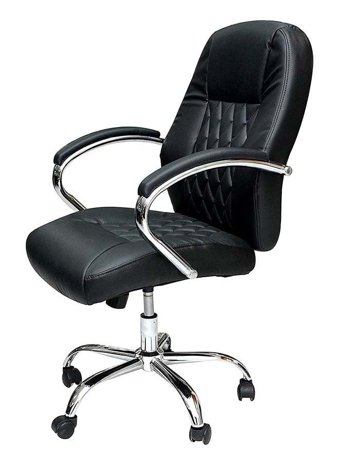 KARNAK - Executive Office Chair PU Leather And Foam 360° Swivel Desk Chair Computer Table Chair - Image 1