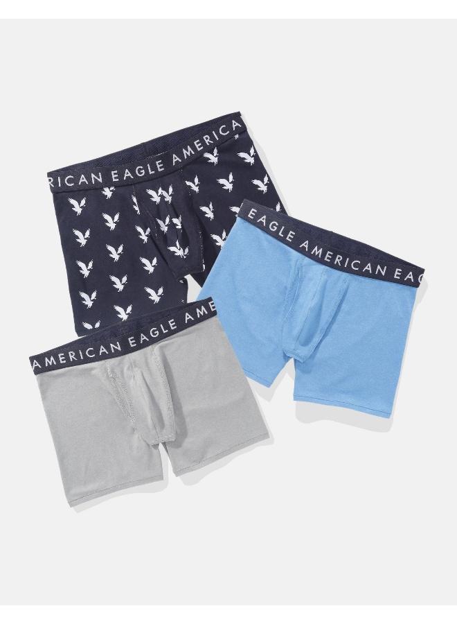 American Eagle 3 Pack Assorted Trunks